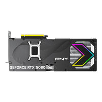 Carte graphique PNY NVIDIA GeForce RTX 5080 « Blackwell » ARGB EPIC-X RGB OC Triple Fan 16 Go GDDR7 DLSS4