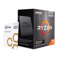 Processeur AMD Ryzen 7 5800X3D Édition 10e anniversaire « Zen 3 » 8 cœurs 3,4 GHz avec Turbo 4,5 GHz, 100 Mo de cache, socket AM4